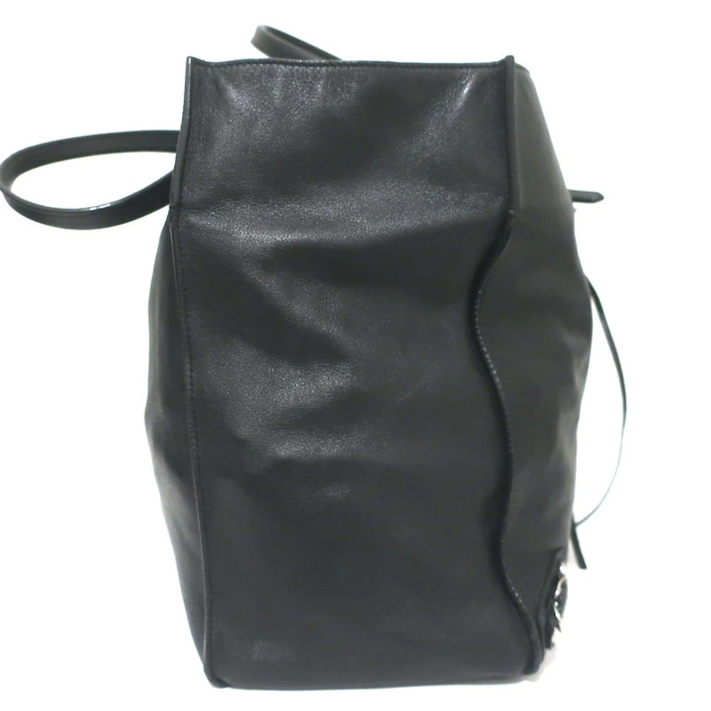 Balenciaga Papier A4 Tote Black Leather Large Shoulder Bag - Picture 3 of 11